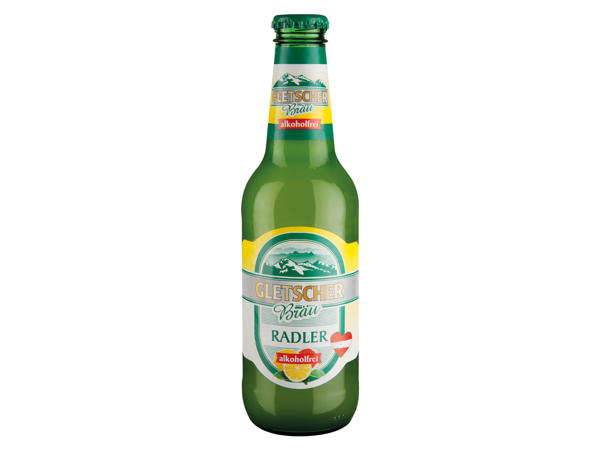 GLETSCHERBRÄU Alkoholfreier Zitrone-Grapefruit-Radler
