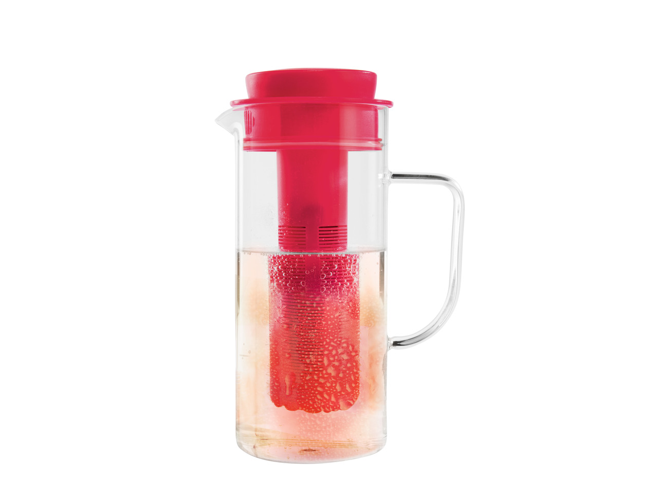 Glaskaraff med infuser och kylstav1