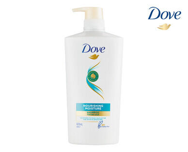 Dove Nourishing Moisture Shampoo or Conditioner 820ml
