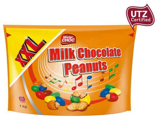Bunt dragierte Erdnüsse 1 kg