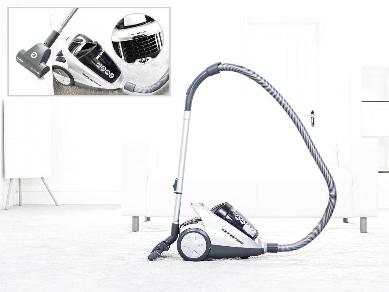 HOOVER(R) 700W Hurricane Power Pets Bagless Vacuum SX70_HU05