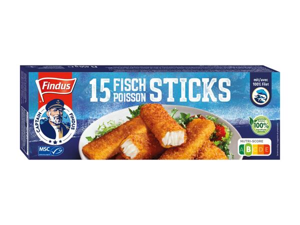 Bâtonnets de poisson MSC Findus