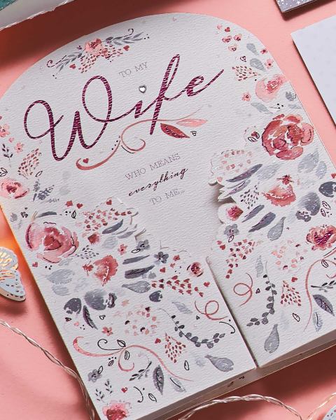 3D Wife Valentine's Card