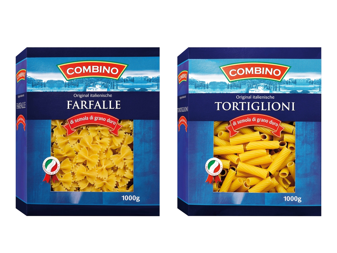 Pâtes à la semoule de blé dur