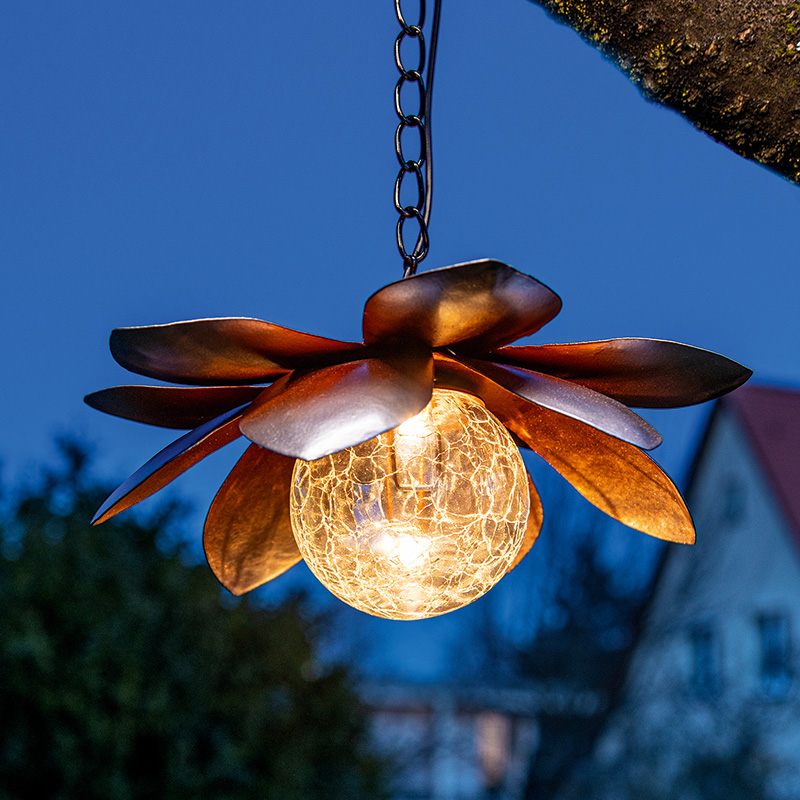 LED-Solar-Lotusblume 20 cm
