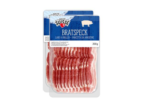 Lard à griller XXL, pack de 2