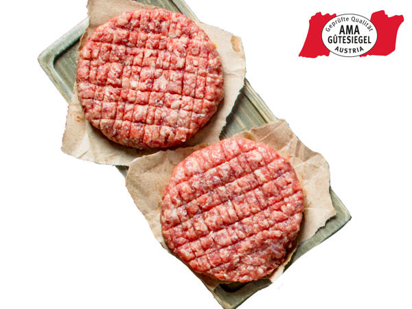 Frische Hamburger Patties