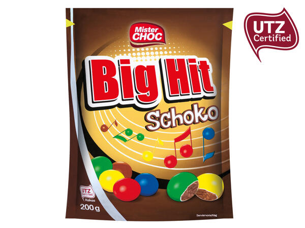 Bunte Schoko-Linsen oder Crispy-Kugeln