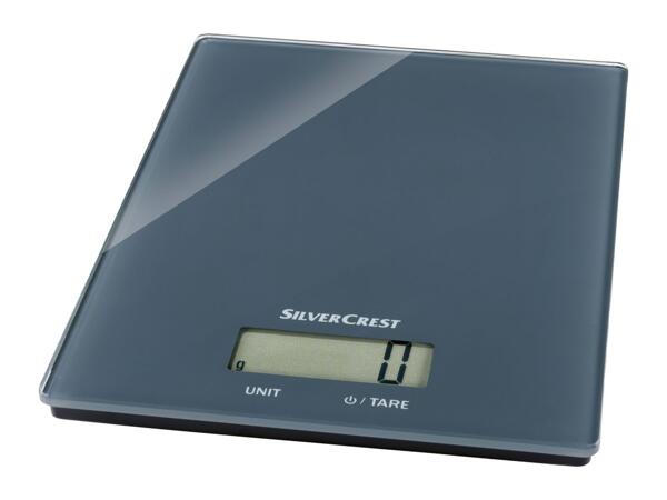 Silvercrest Kitchen Tools Grey Digital Kitchen Scales