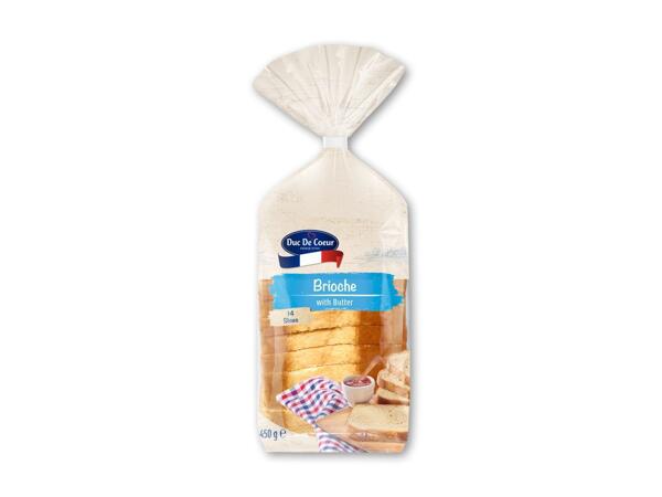 DUC DE COEUR Skåret brioche