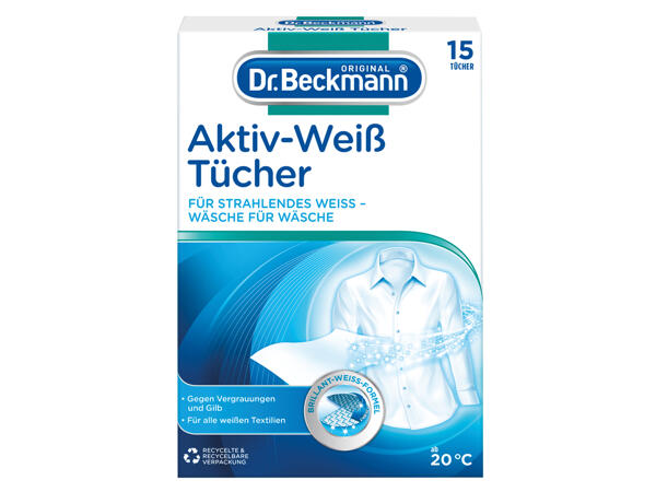 Dr. Beckmann Aktiv-Weiß Tücher