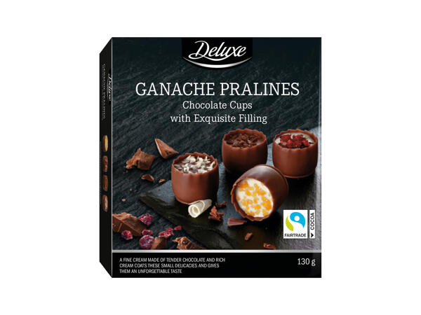 Filled Pralines in different flavours