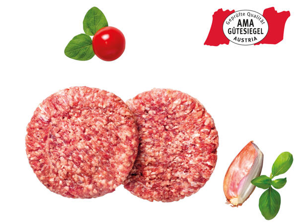 Frische Hamburger Patties