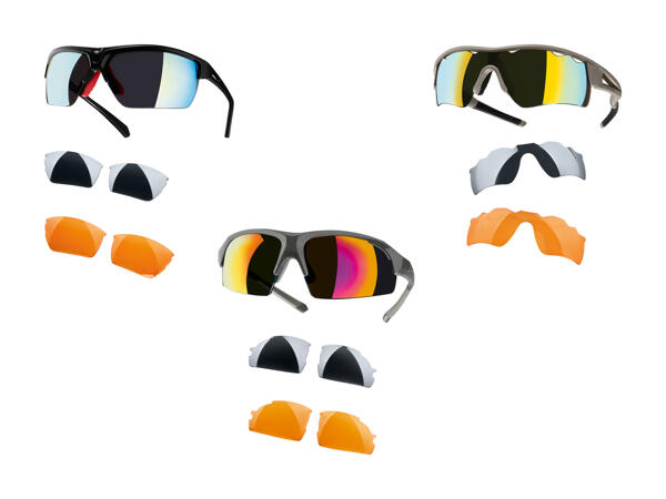 Lunettes de sport avec verres interchangeables