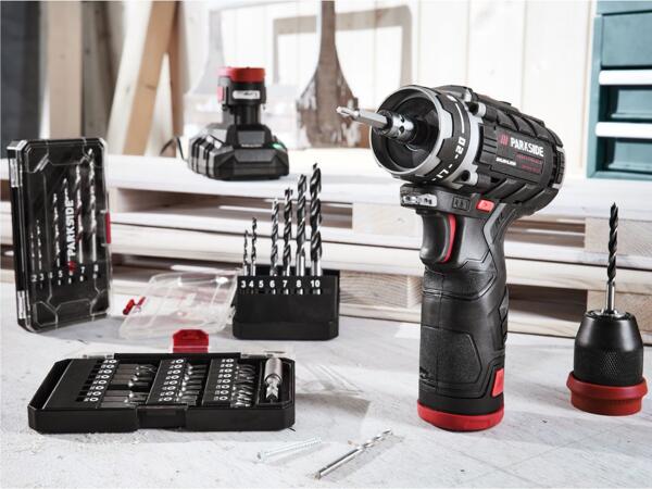 12V Cordless Drill Driver Set