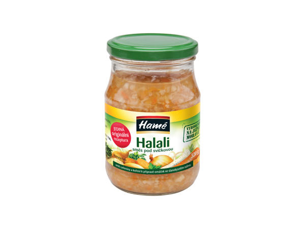 HALALI SMĚS POD SVÍČKOVOU