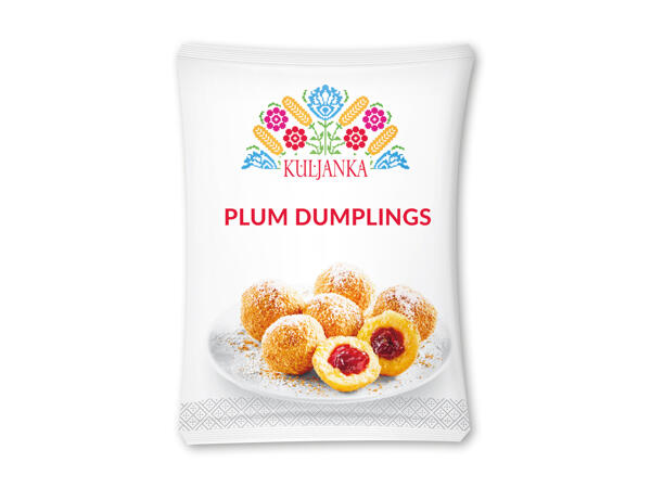 Knödel med kvark- eller blommefyld