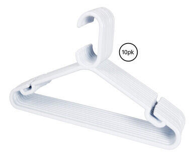 Plastic Hangers 10pk