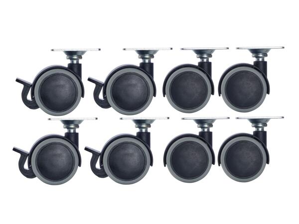 Castors, 4 or 8 pieces