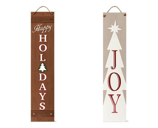 Merry Moments 
 Reversible Porch Sign