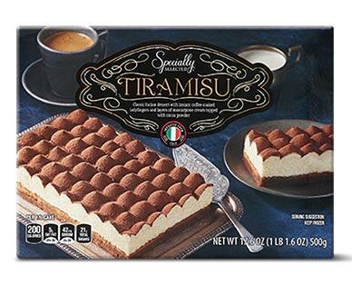 Specially Selected 
 Tiramisu or Profiteroles