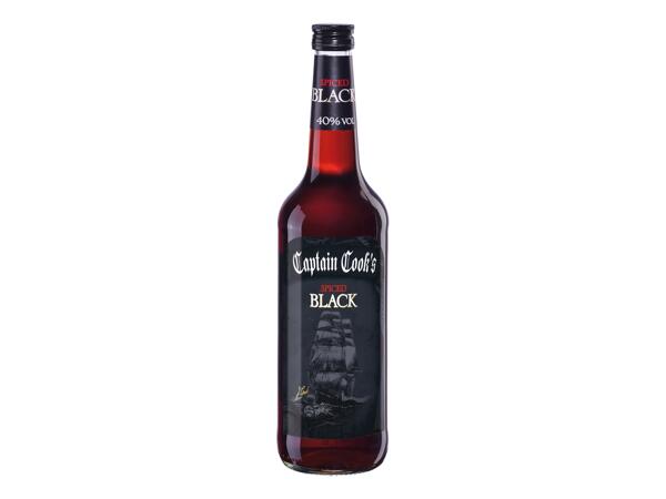 Black spiced rum
