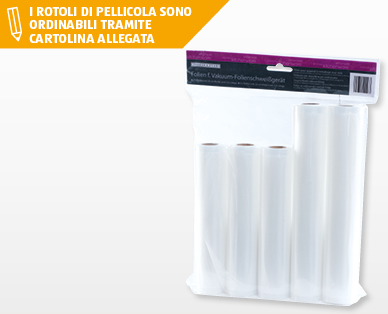 Pellicole per confezionatrici KITCHENWARE