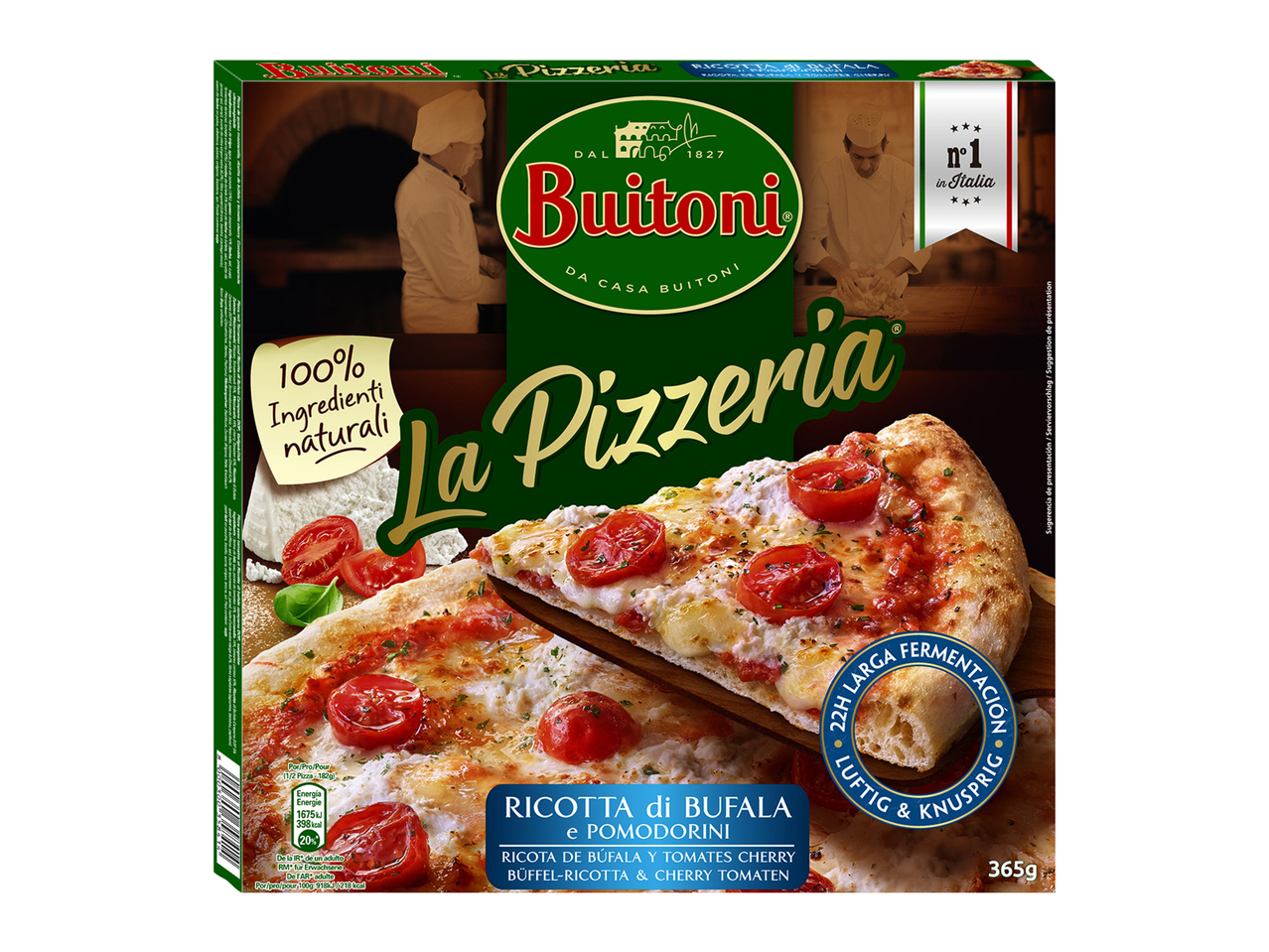 Pizza Bufala e Pomodori La Pizzeria Buitoni
