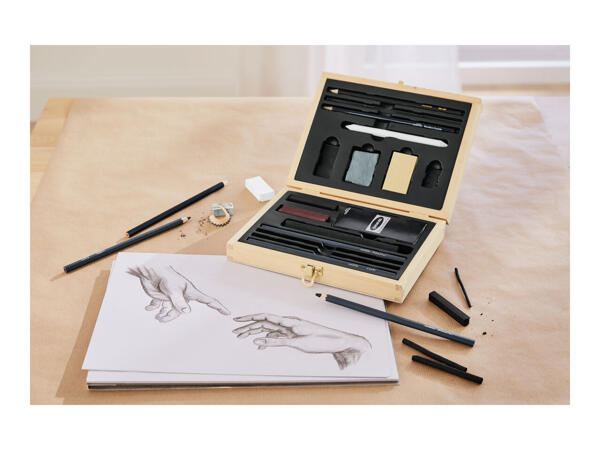 Crelando Charcoal Sketching Set