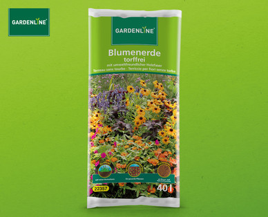 GARDENLINE Blumenerde, torffrei