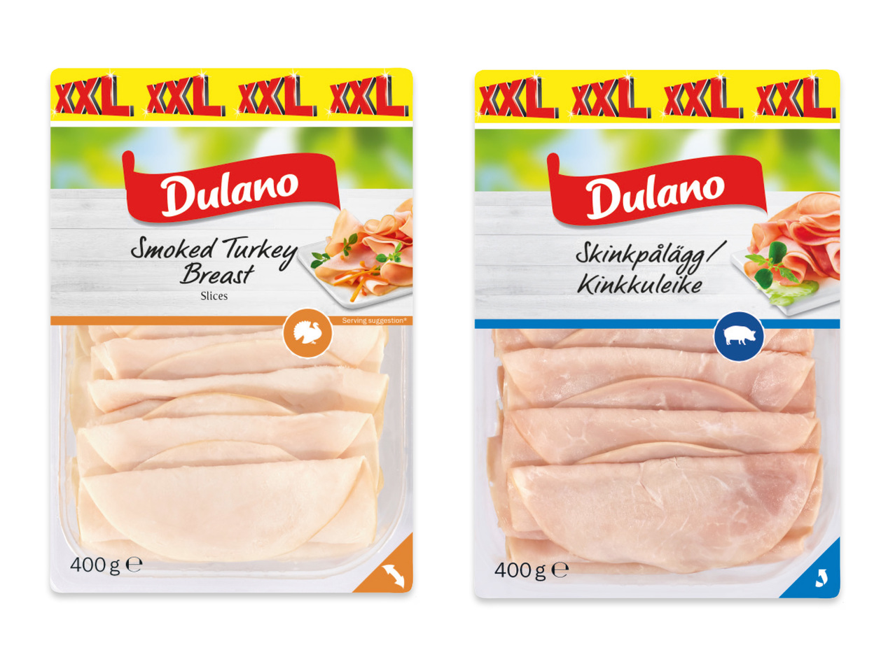 SKINKA OCH KALKONPÅLÄGG