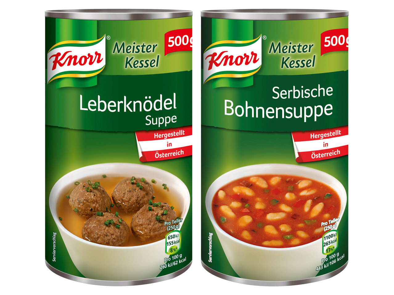 KNORR Meisterkessel-Suppe