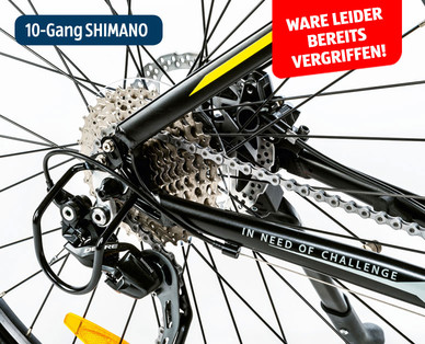INOC E-Mountainbike mit Mittelmotor