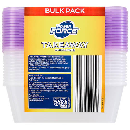 Takeaway Containers 15 Pack