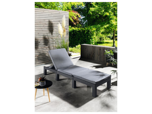 Wicker Sun Lounger