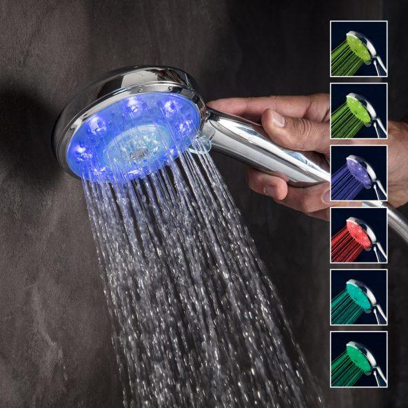 Douchekop met ledverlichting