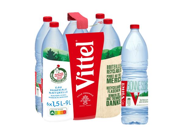 Eau minérale plate Vittel