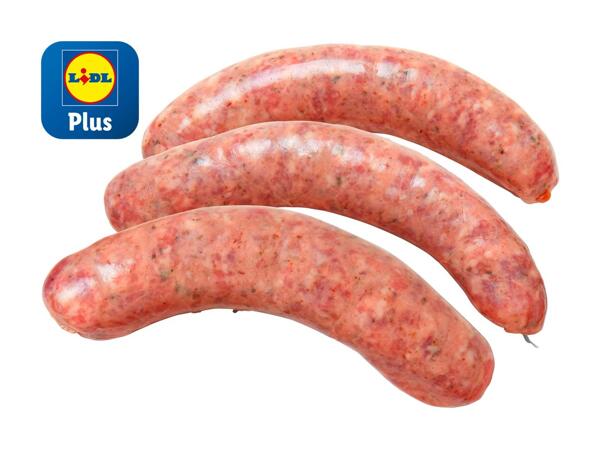 Saucisses paysannes à rôtir