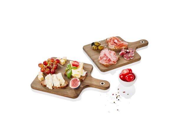 Wooden chopping board, 1 or 2 pieces