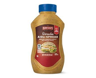 Burman's 
 Squeezable Aioli Assorted Varieties