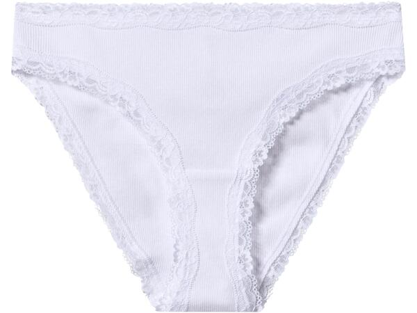 Ladies' briefs with lace, 5 pieces