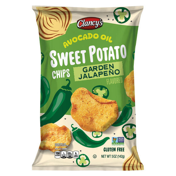 Clancy's Garden Jalapeno Avocado Oil Sweet Potato Chips