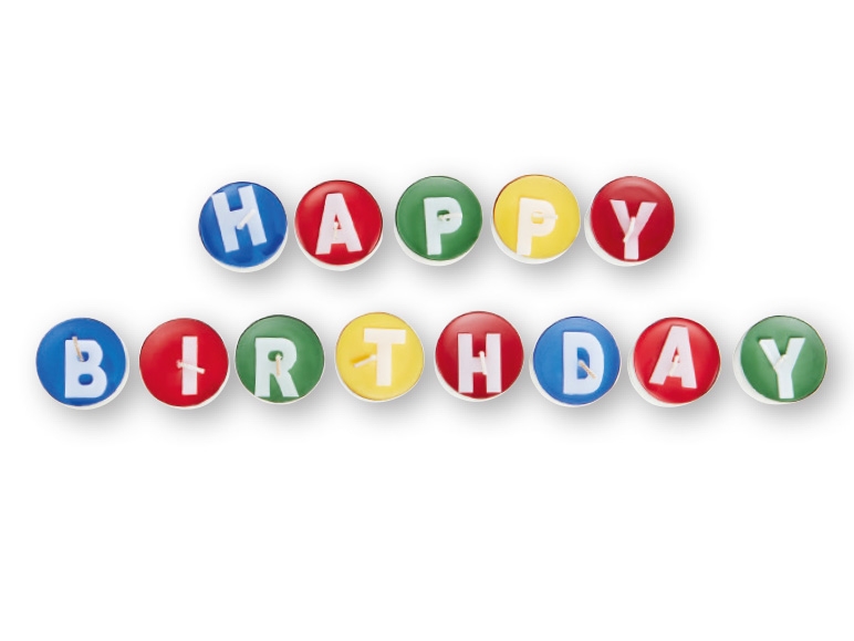 Melinera(R) Birthday Candles/Tealights