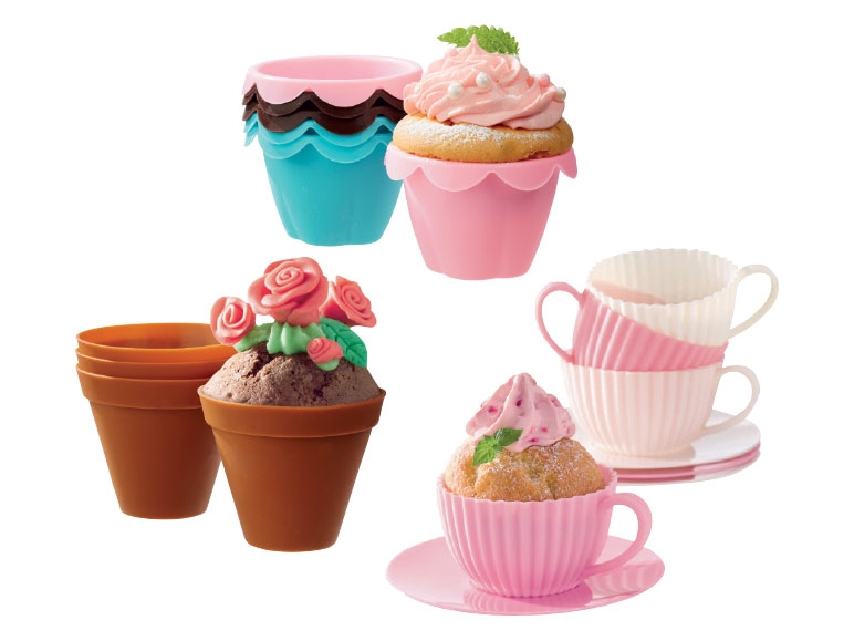 ERNESTO Silicone Baking Cases or Moulds