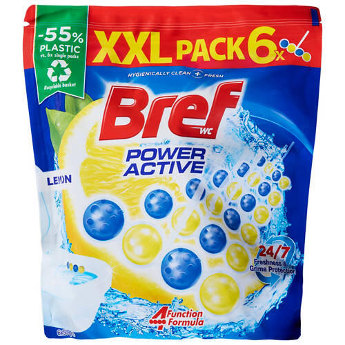 Bulk XXL Toilet Block 6 Pack Lemon