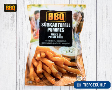 BBQ Süßkartoffel-Pommes