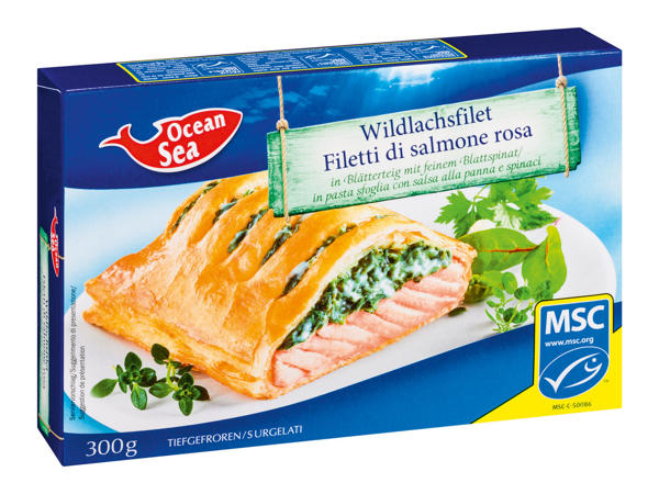 OCEAN SEA Fisch im Blätterteig