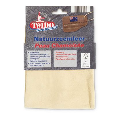 Peau de chamois naturelle