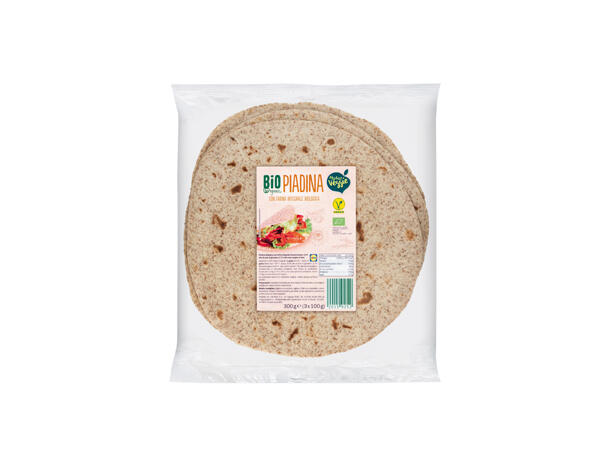 Piadina with Organic Wholemeal Flour