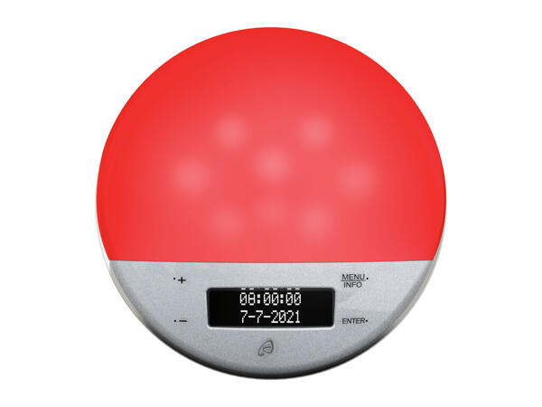 Auriol Light Alarm Clock with DAB+ Radio